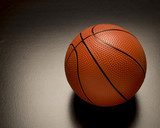 Detailný záber basketbalovej lopty