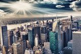 Newyorský mestský panoramatický pohľad