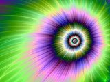 Psychedelická hra svetla a farieb