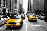 Živé mestské taxi v kontraste