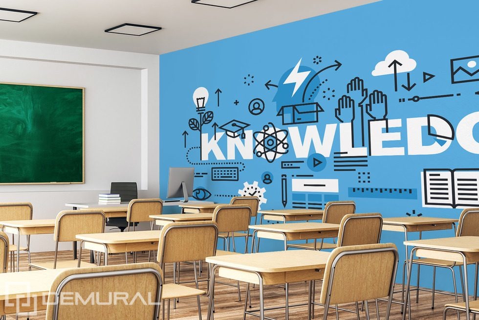 Vzdělávací energie v moderním stylu Fototapety do kanceláře Fototapety Demural