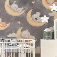 Roztomily-sen-s-lesnimi-prateli-fototapety-do-detskeho-pokoje-fototapety-demural