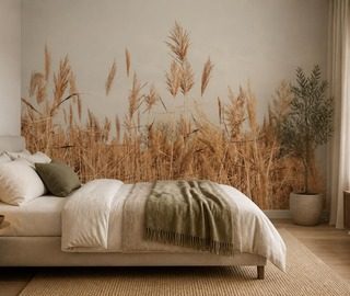 naturalisticky styl rastlinneho motivu fototapety do loznice fototapety demural